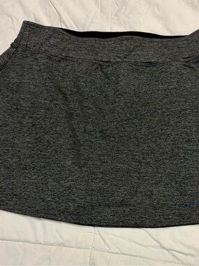 Prince Gray Heathered Tennis / Golf Skirt with Wide Waistband